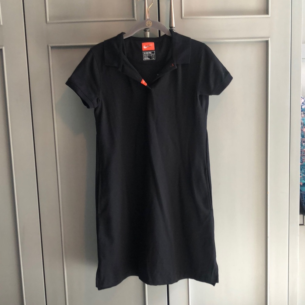 Black Nike Polo dress